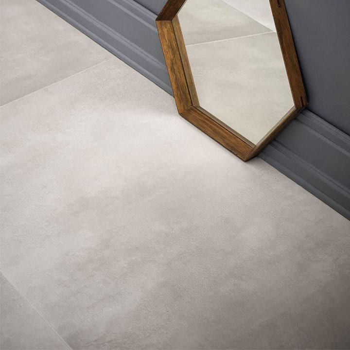 Carrelage aspect béton 