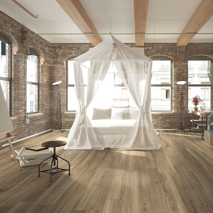 Carrelage aspect bois 