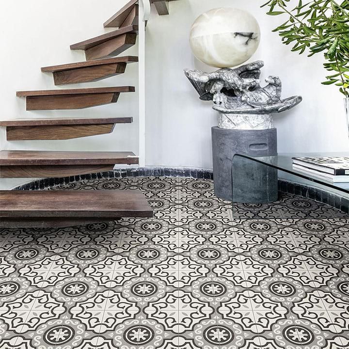 Carrelage aspect ciment 