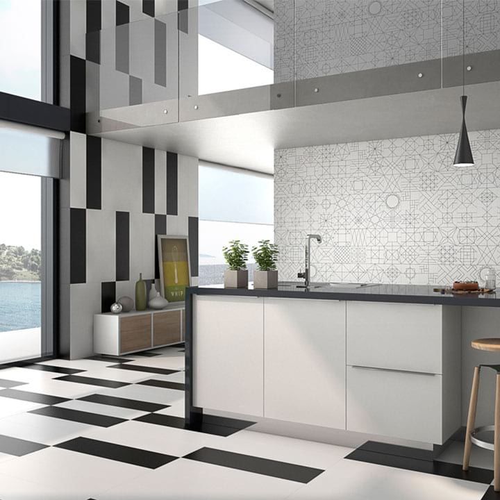 Carrelage déco 